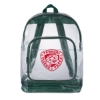 Rally Event Friendly Clear Backpack - Hntr Grn