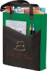 Rivers Pocket Non-Woven Convention Tote - Green with Black Trim
