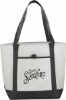 Lighthouse Non-Woven Boat Tote - Black