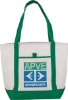 Lighthouse Non-Woven Boat Tote - Green