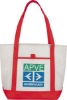 Lighthouse Non-Woven Boat Tote - Red