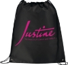 Large Oriole Drawstring Bag - Black