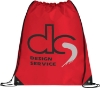 Large Oriole Drawstring Bag - Red