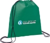 Evergreen Non-Woven Drawstring Bag - Green