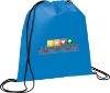 Evergreen Non-Woven Drawstring Bag - Process Blue