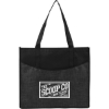 Brooke Recycled Non-Woven Convention Tote - Black