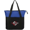 Heavy Duty Zippered Convention Tote - Blue