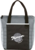 Quilted 12-Can Lunch Cooler - Gray