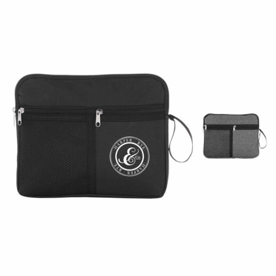 Multi-Purpose Overnight Travel Toiletry Bag - Black