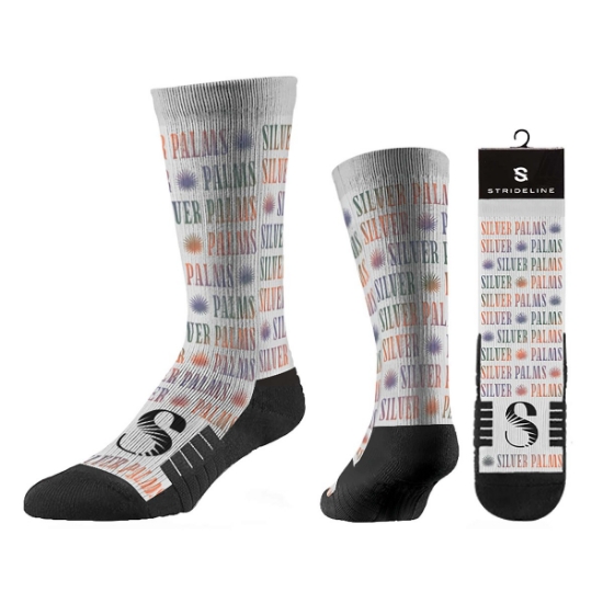 Strideline Premium Sublimation Socks - Black