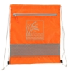 Sparks Recycled Drawstring Bag - Orange