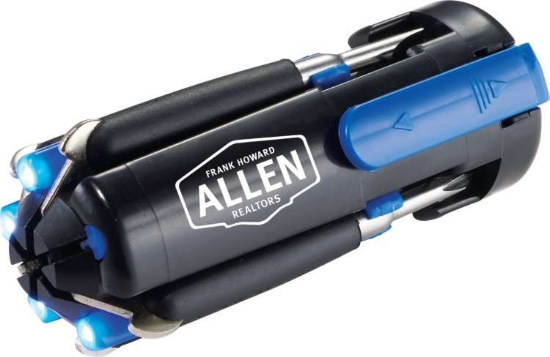 Penta 6-in-1 Screwdriver Flashlight - Royal