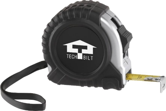 Journeyman Locking 10' Tape Measure - Black w_Silver Trim