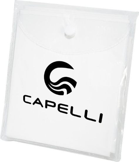 Rally Disposable Poncho - White