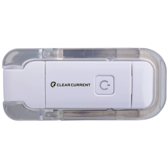 Recycled Rechargeable Book Light - White