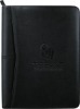 Pedova™ Zippered UltraHyde Padfolio with FSC® Mix Paper - Black