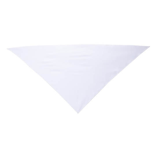 Dye-Sublimated Pet Bandana - White