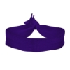 3/4" ElasticBand Fold Over Hair Ties - Purple