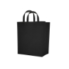 Non-Woven Shopper Tote Bag - Black