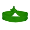 3/4" Elastic Fold-Over Wristband - Kelly Green