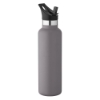 20 oz Basecamp Mesa Tundra Bottle with Screw Top and Flip-Top Straw Lid - Graphite