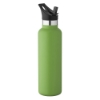 20 oz Basecamp Mesa Tundra Bottle with Screw Top and Flip-Top Straw Lid - Lime Green