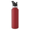 20 oz Basecamp Mesa Tundra Bottle with Screw Top and Flip-Top Straw Lid - Red