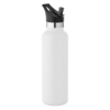 20 oz Basecamp Mesa Tundra Bottle with Screw Top and Flip-Top Straw Lid - White