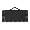 Playful Plaid Picnic Blanket - Black