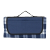Playful Plaid Picnic Blanket - Navy Blue