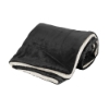 Mink Sherpa Blanket - Solid - Black