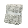 Iced Sherpa Blanket - Gray