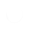 3" Circle Roll Labels - White