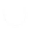 4" Circle Roll Labels - White
