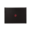 Black Gift Box with Wax Stamp Decoration - Red