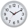 12-inch Slim Wall Clock - Silver