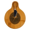 Small Bamboo Cutting Board with Cheese Knife - Chjb