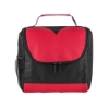 Center Divider Lunch Bag - Red