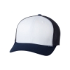 Flexfit 6511 Trucker Mesh Cap - NV-WH_NavyWhite