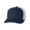 Flexfit 6511 Trucker Mesh Cap - WH-NV_WhiteNavy