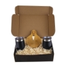 Wine and Cheese Gift Set - Black