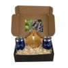 Wine and Cheese Gift Set - Navy Blue