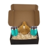 Wine and Cheese Gift Set - Turquoise