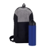 Pac-It Ready Sling Bag & Water Bottle Gift Set - Gray