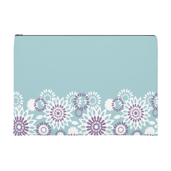 IMPORT Ivory Large Zipper Bag - B_B