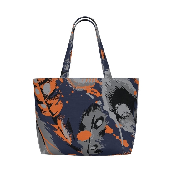 IMPORT Plum Basic Large Tote Bag - B_B