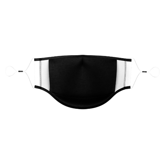 IMPORT Titan 3-Ply Dye-Sub Adult Face Mask w/ Adjustable Elastic Straps - B_B