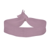 IMPORT 3/4" Imported Single Color Screen Print Hair-Tie - Pink