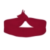 IMPORT 3/4" Imported Single Color Screen Print Hair-Tie - Red