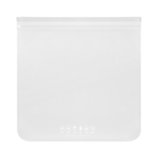 IMPORT Large Reusable Resealable Frosted Vinyl Storage Bag - B_B